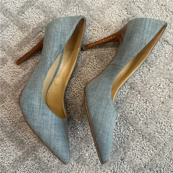 Michael Kors Denim Women's Shoes - Picture 3 of 4